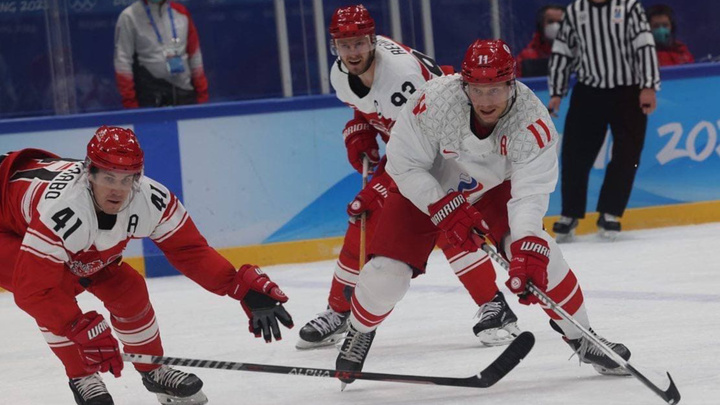 Соперником хоккейной сборной России в плей-офф на Олимпиаде станет Дания