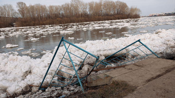 В кузбасских реках зафиксировано снижение уровней воды