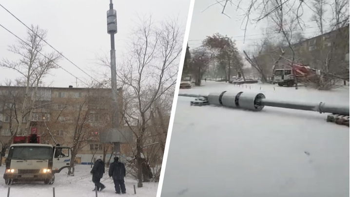 Из двора в Челябинске убрали вышку связи после бунта жителей пяти домов. Они добивались этого полтора года