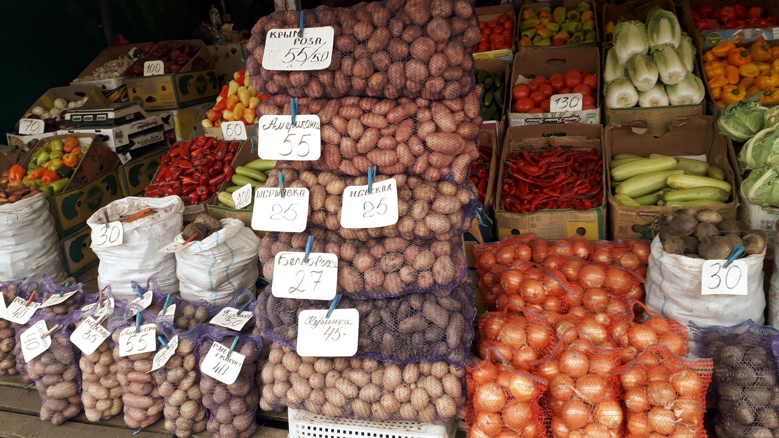 Спонсоры новогоднего «Оливье» — херсонские фермеры: в Крыму на зависть всей России держатся рекордно низкие цены на овощи и фрукты