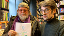 В Перми Борис Гребенщиков зашел в книжный магазин «Пиотровский» и подарил продавцу свой рисунок