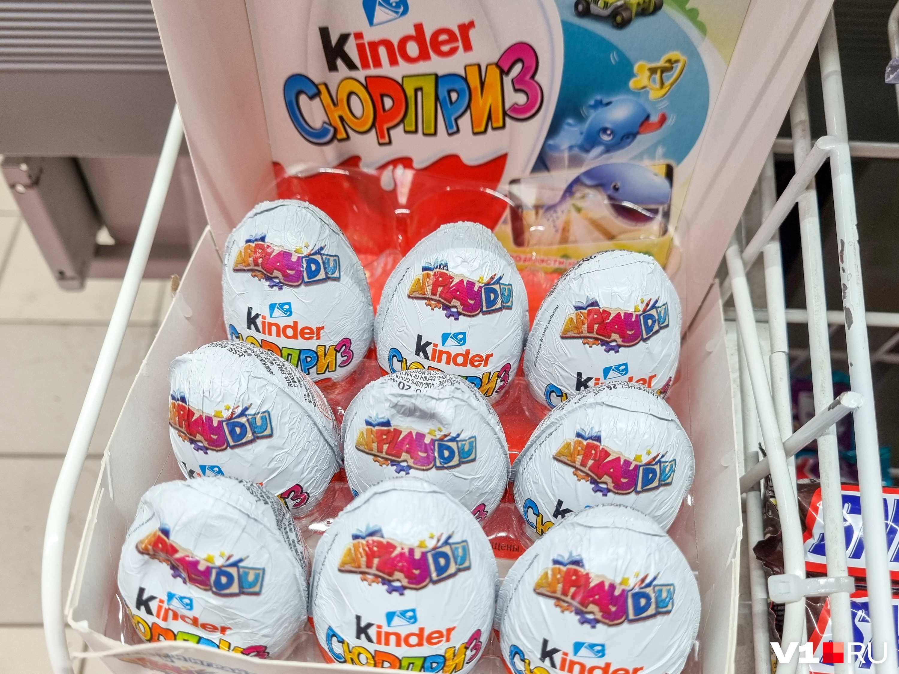 В Волгограде ждут дефицита Raffaello и яиц Kinder Сюрприз в августе 2022 -  13 августа 2022 - v1.ru