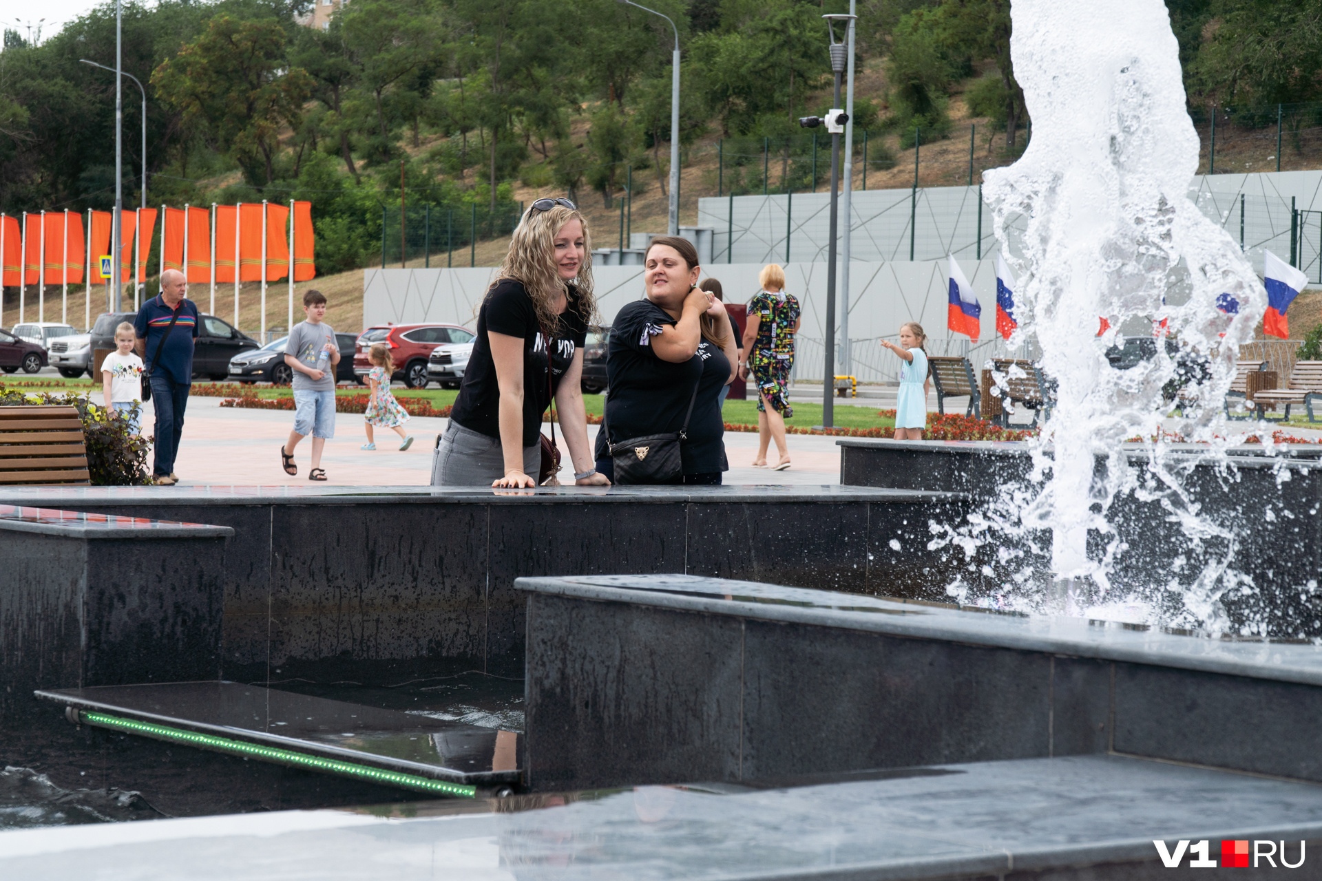 В жаркую погоду найти в Волгограде работающий фонтан непросто