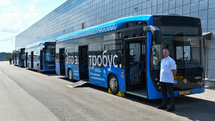 Обещанные Красноярску электробусы намерены запустить к концу 2023 года
