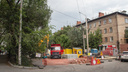 Участок проспекта Ленина перекроют на два дня из-за реконструкции теплотрассы
