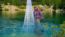 Эйфелеву башню весом полтонны погрузят на дно новосибирского озера — до нее можно будет добраться под водой
