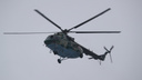 Военные открестились от вертолета, летавшего утром над центром Новосибирска