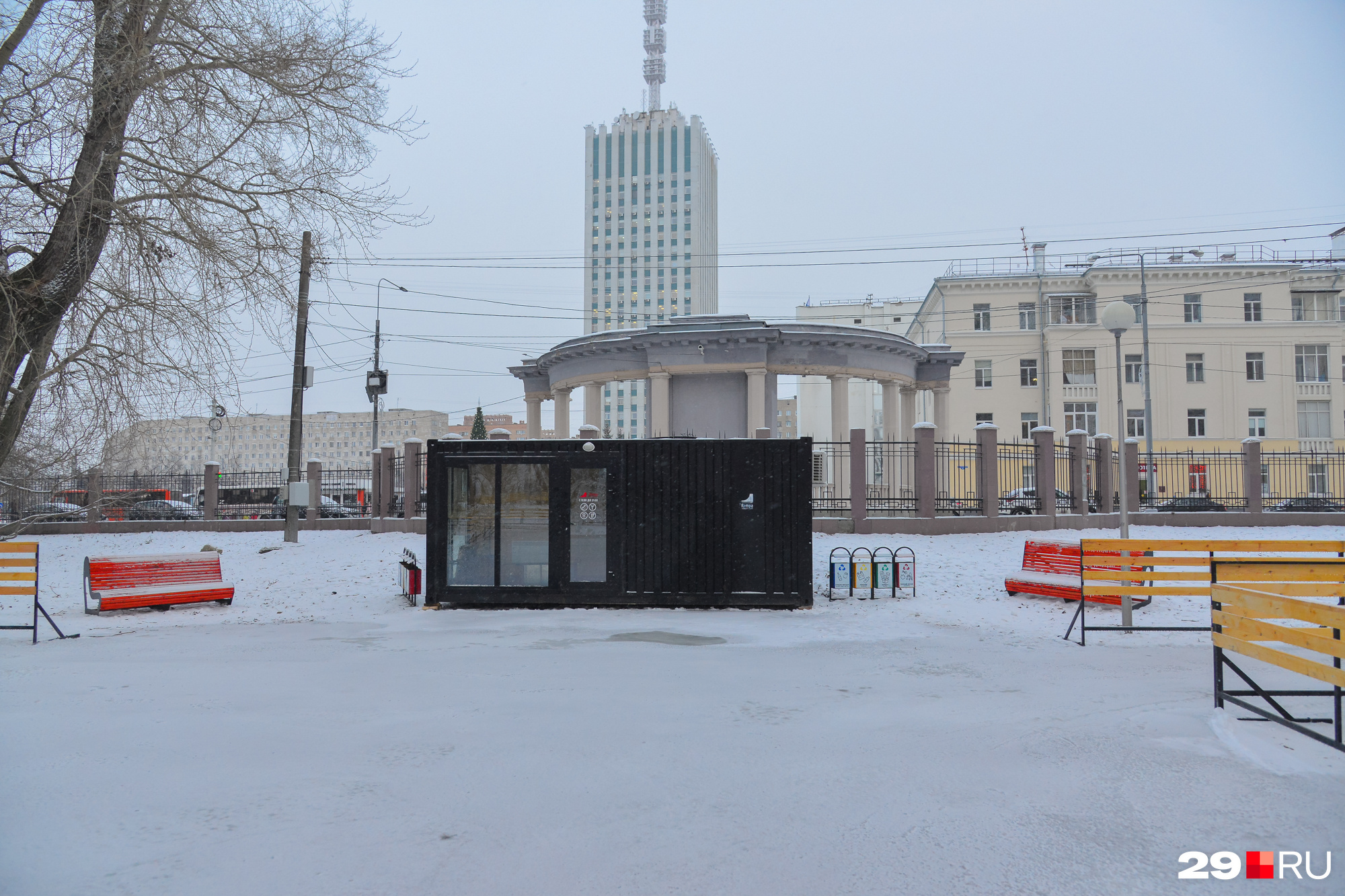 Каток петровский парк