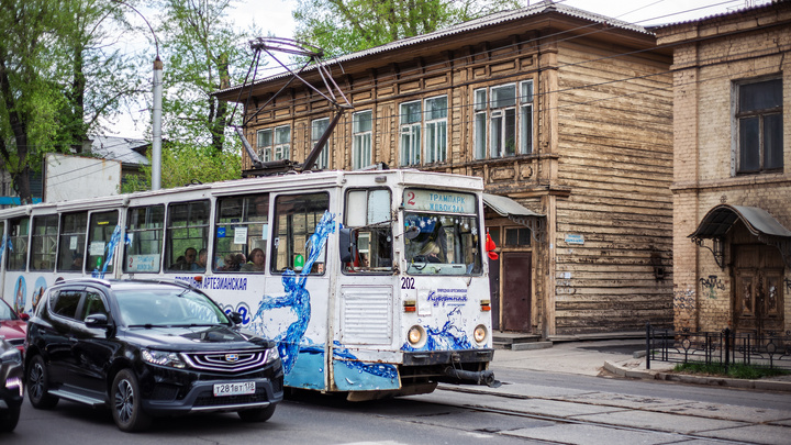 Трамвайные пути в центре Иркутска планируют заменить на малошумные в 2024 году
