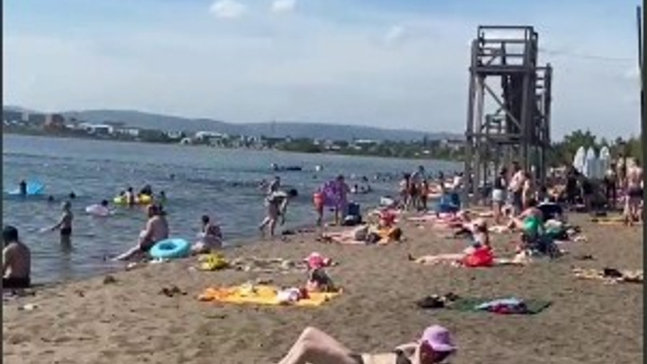 Звуковое оповещение о запрете купаться включили на пляже Кенона в Чите