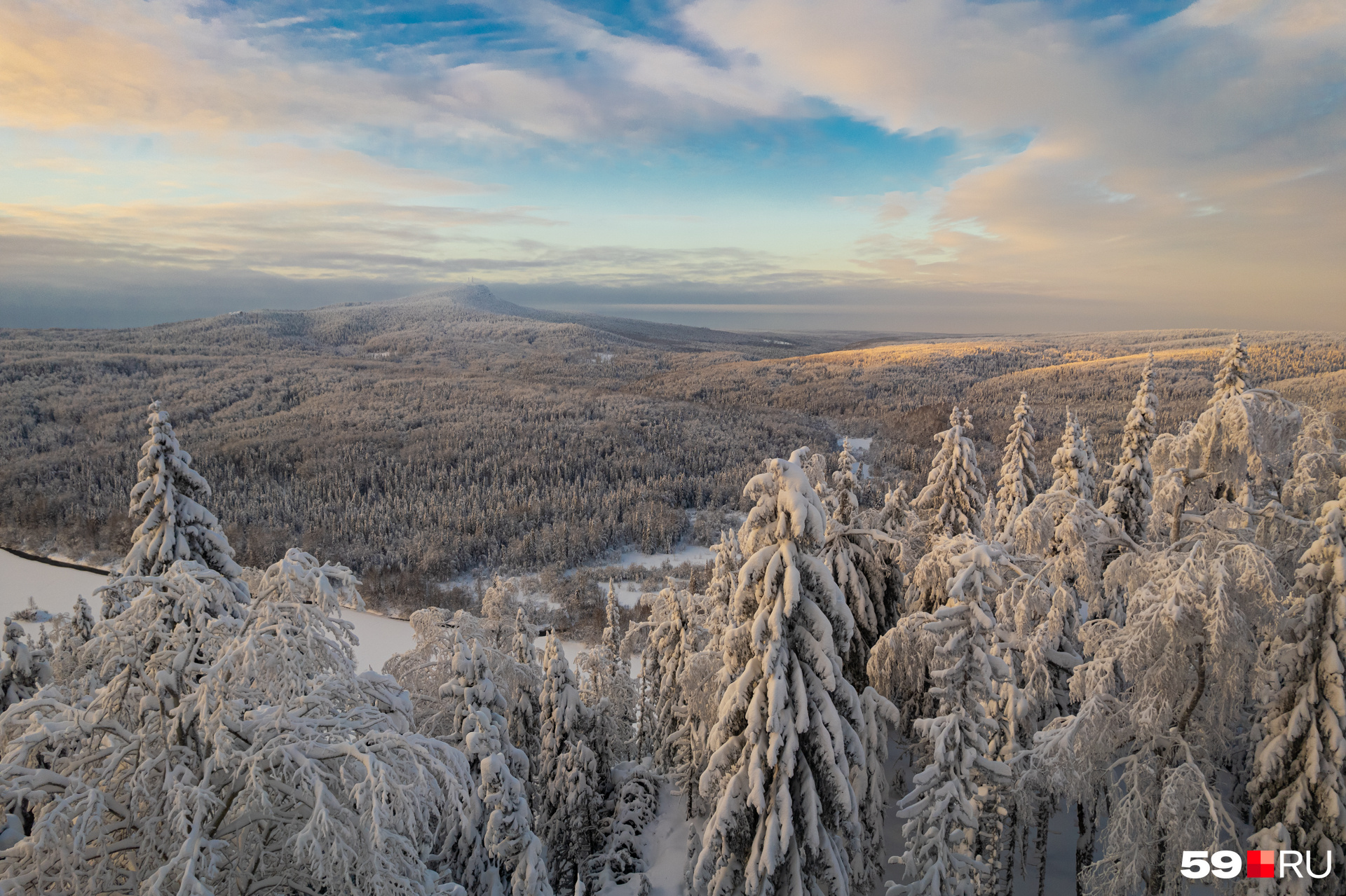 Ветлан Пермский край зимой