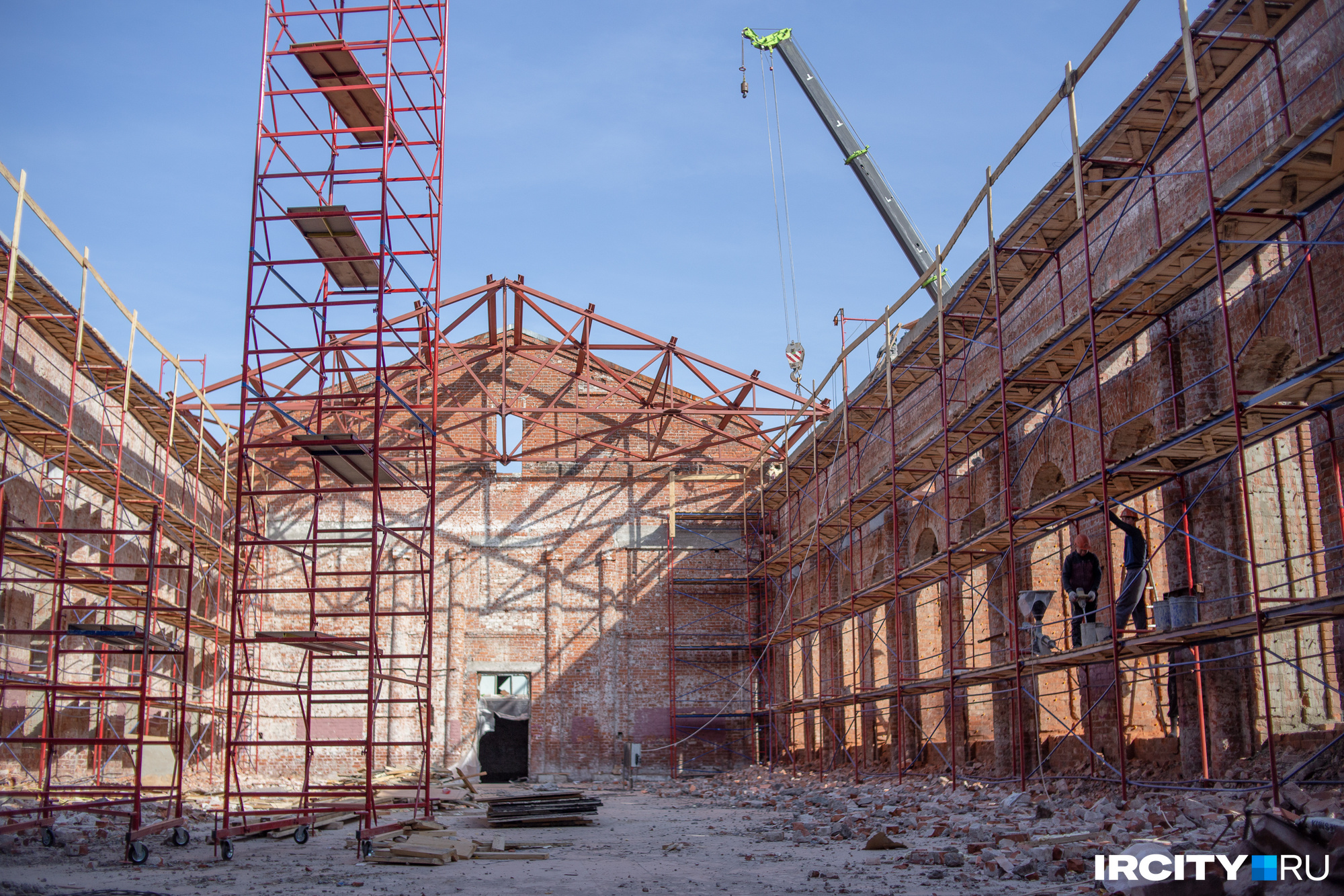 Строители сохранят изначальную высоту актового зала и восстановят классические интерьеры