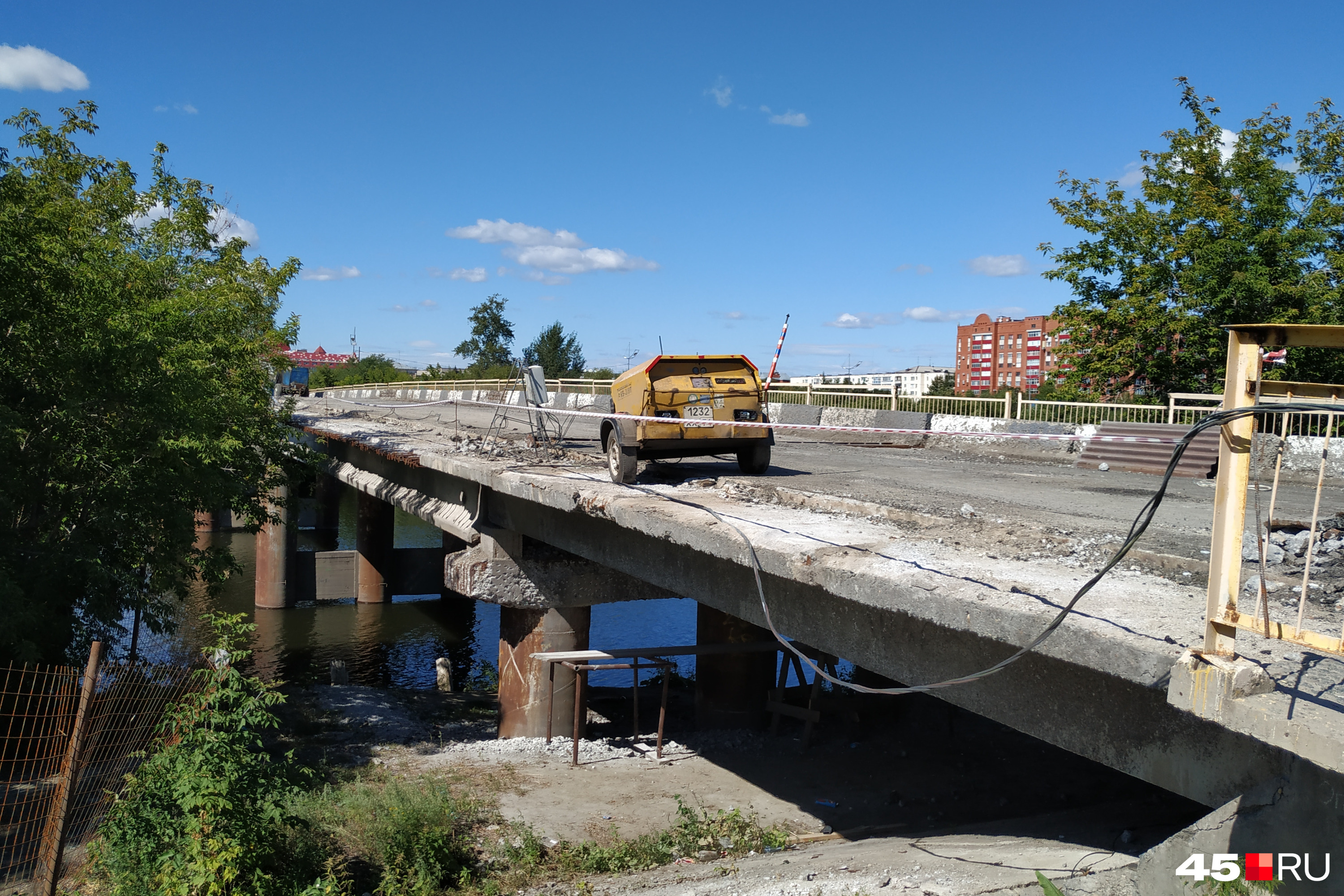 Перекрытие мостов 19 июля