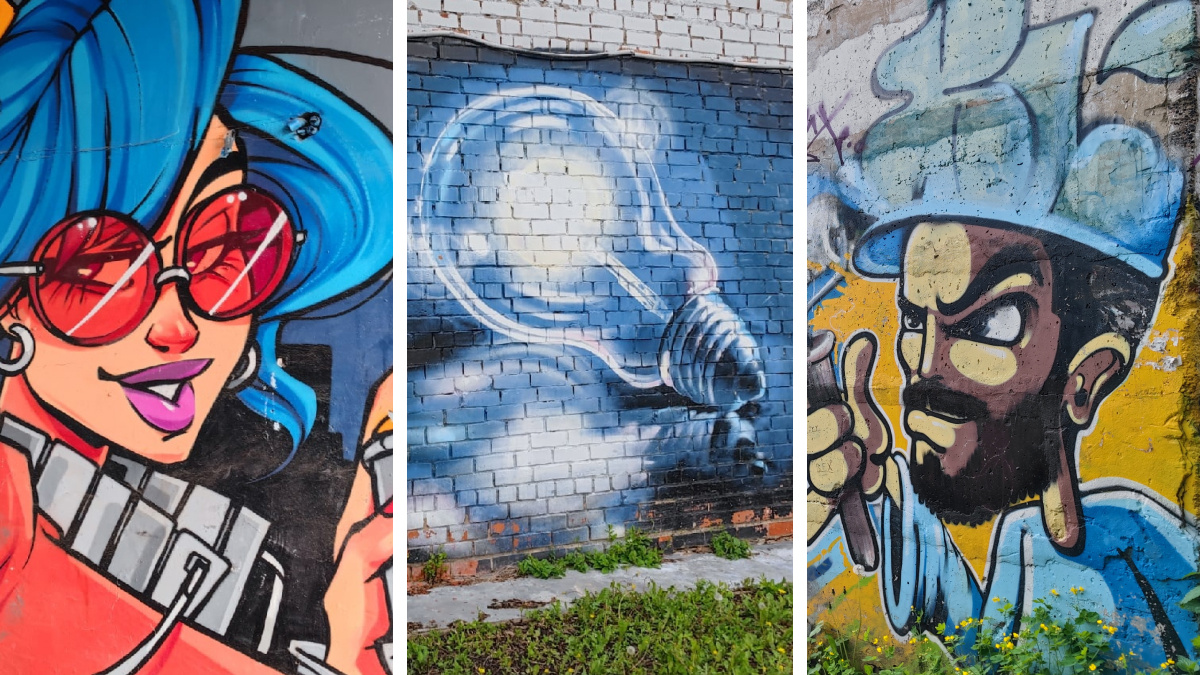 Граффити — не вандализм: топ малоизвестных, но крутых картин на стенах Ярославля