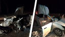 «Уснул за рулем»: в Новосибирской области в массовом ДТП с грузовиком погибли двое жителей Кузбасса
