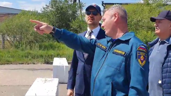 Губернатор Осипов спустя почти трое суток паводка в Забайкалье появился на месте происшествия