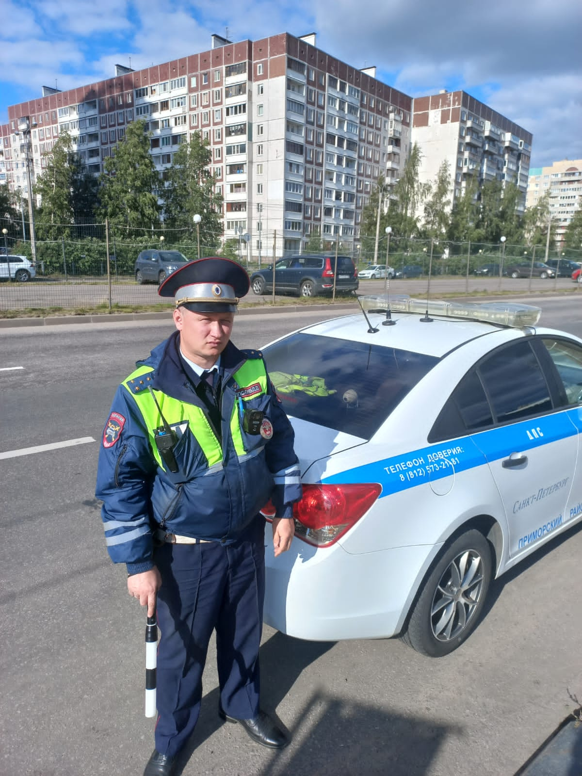 Капитан полиции Александр Киреев