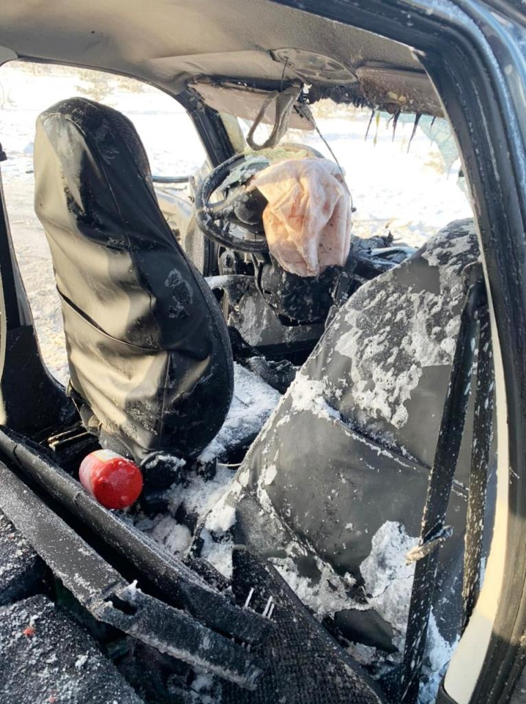 От сильных травм участников аварии не спасли даже подушки безопасности От сильных травм участников аварии не спасли даже подушки безопасности