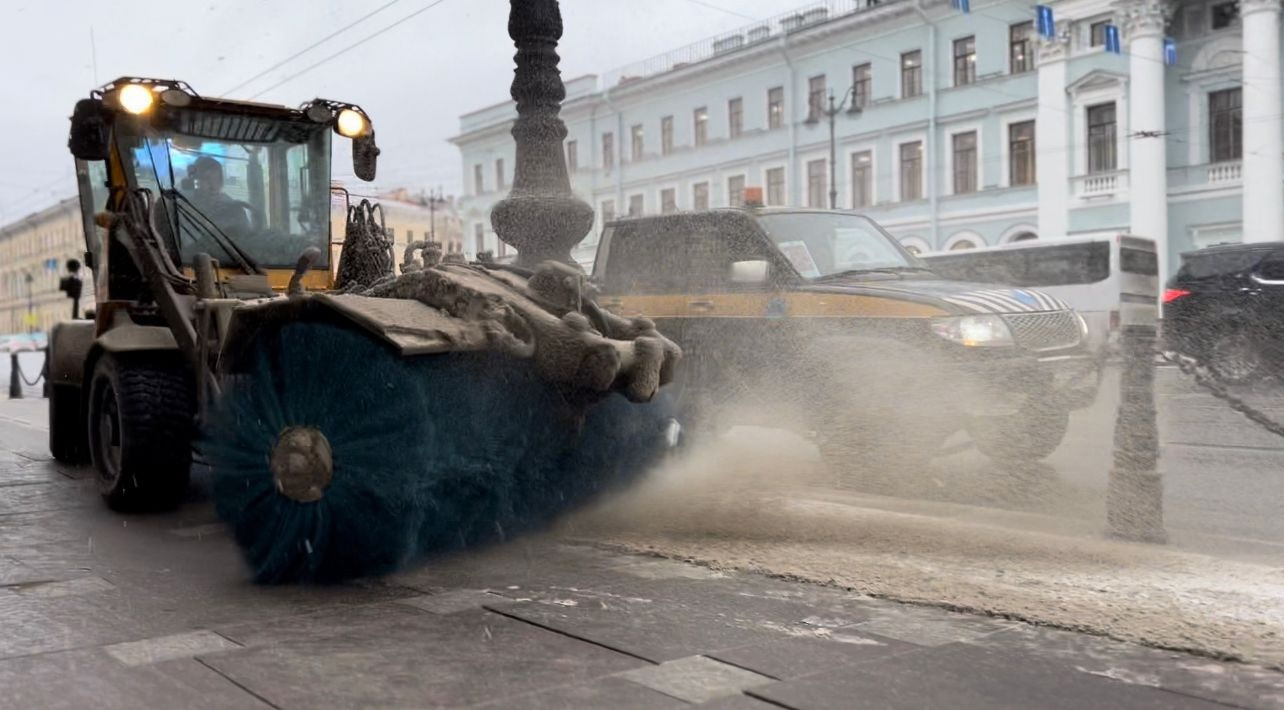 Погода за одну ночь компенсировала Петербургу почти бесснежную неделю