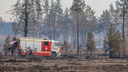 В Зауралье тушат 11 лесных пожаров