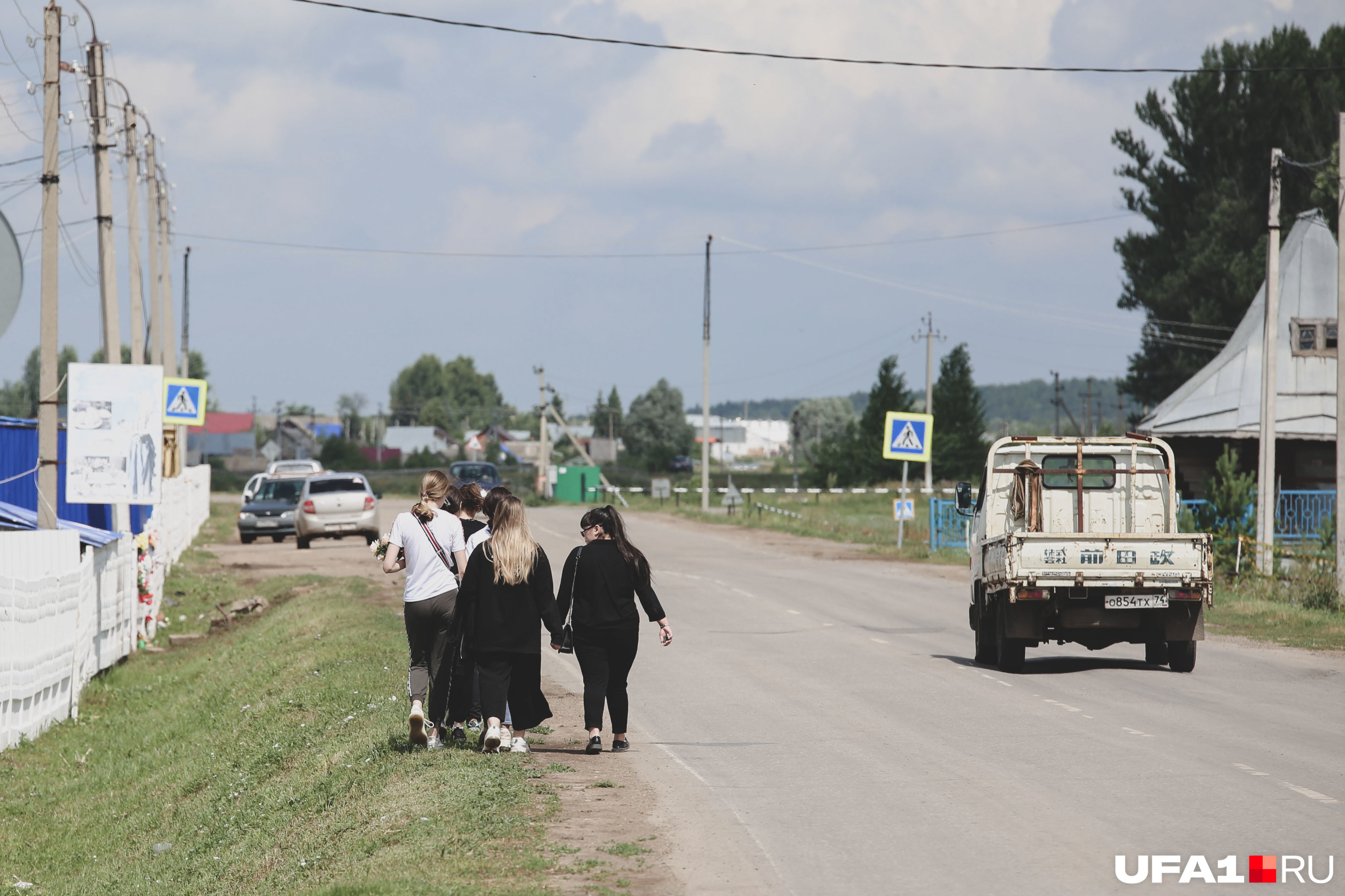 Неровность дороги хорошо заметна на этой фотографии