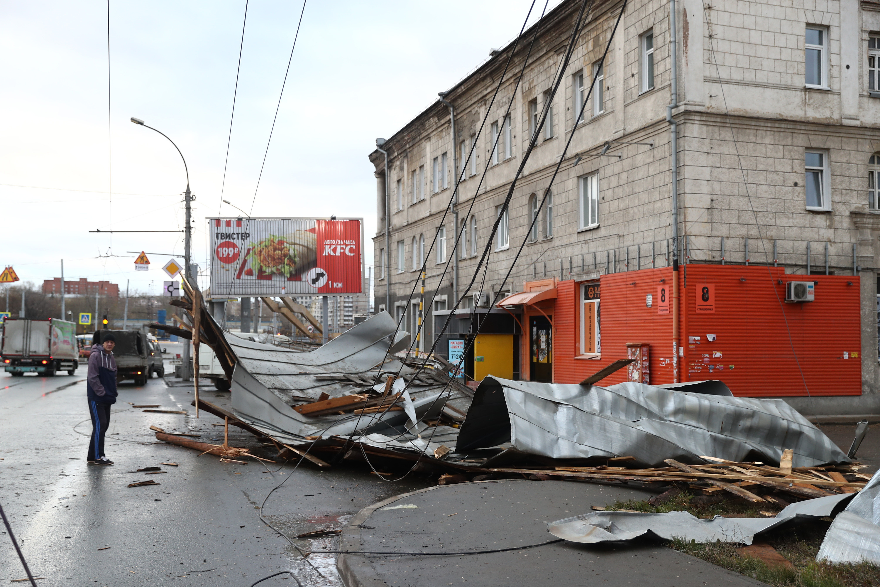 Новосибирск новости ураган