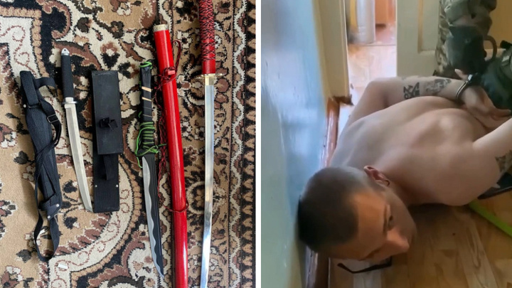 В Красноярске задержали двух мужчин, которые якобы занимались разбоем и хотели поджечь военкомат