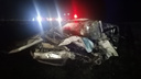 На трассе в Рыбинском районе «Хонда» врезалась в две машины, погиб пассажир и пострадали дети