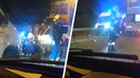 «Он трактор хотел сбить?»: появилось видео последствий ДТП на Южном шоссе