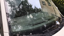 Из многоэтажки в МЖК сбросили бутылки на припаркованную машину — делом занялась полиция