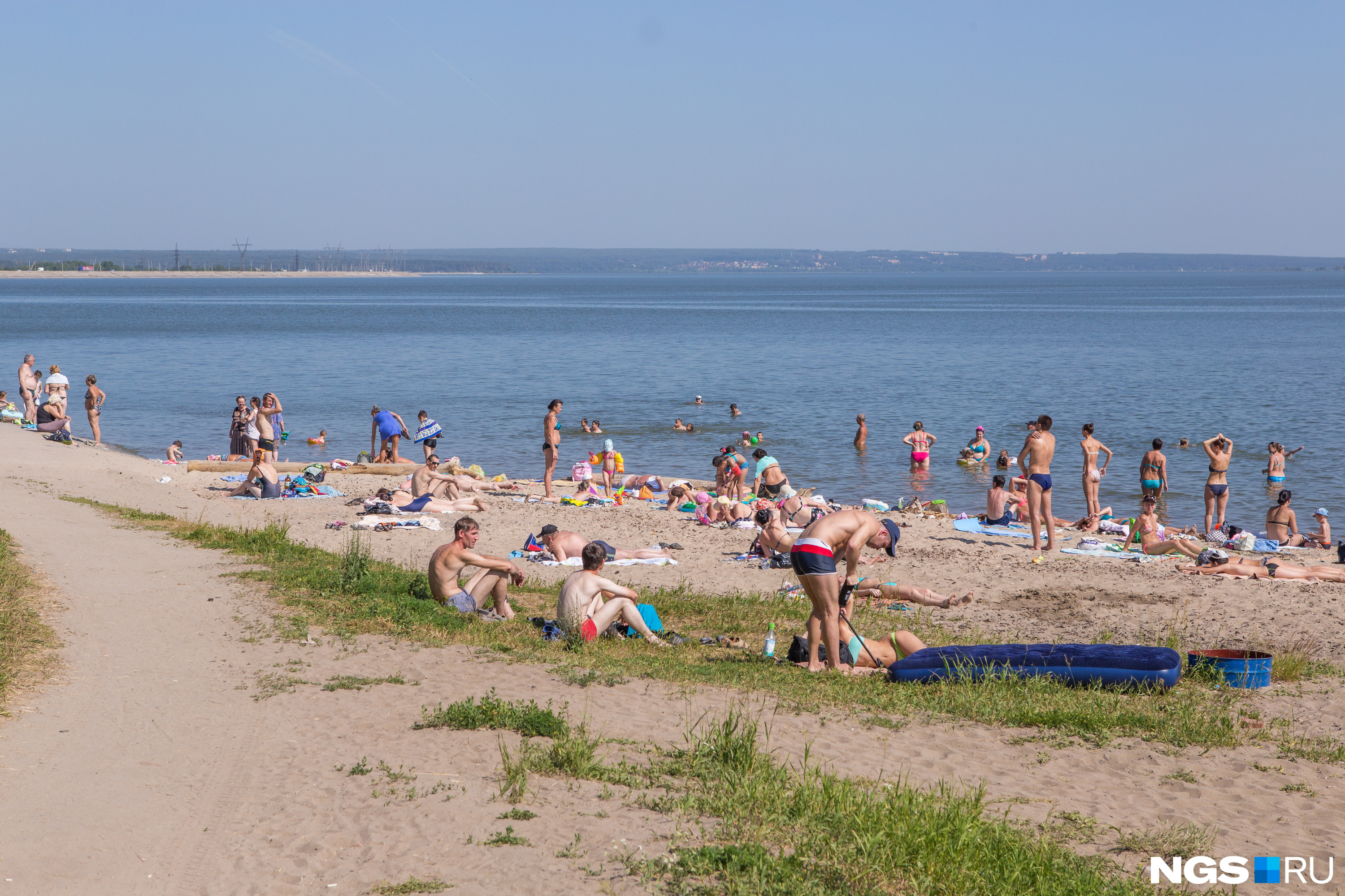 Отдых в новосибирске на обском море