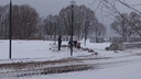 В Ярославской области многомиллионный объект по благоустройству делают в снег и морозы