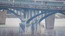 В СГК рассказали, когда устранят дефект, из-за которого замерзла опора Октябрьского моста