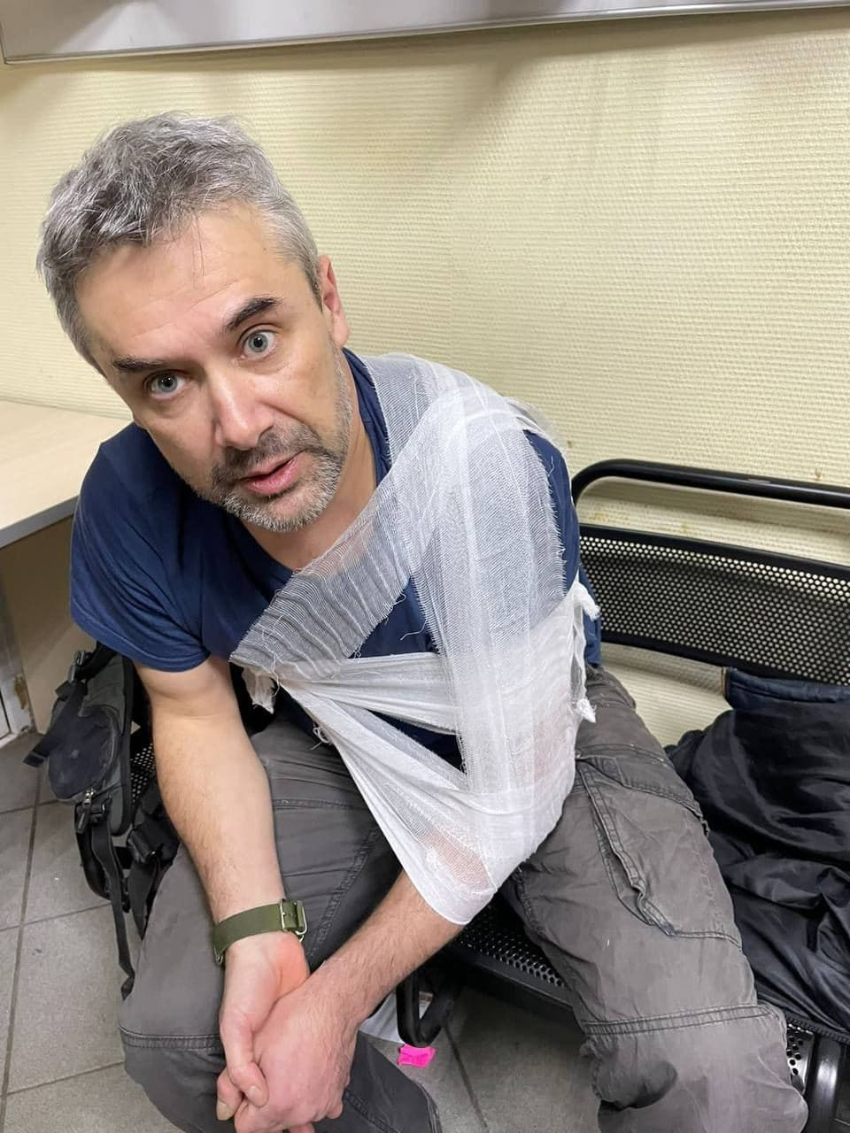 Андрей Калих обратился в травмпункт Андрей Калих обратился в травмпункт