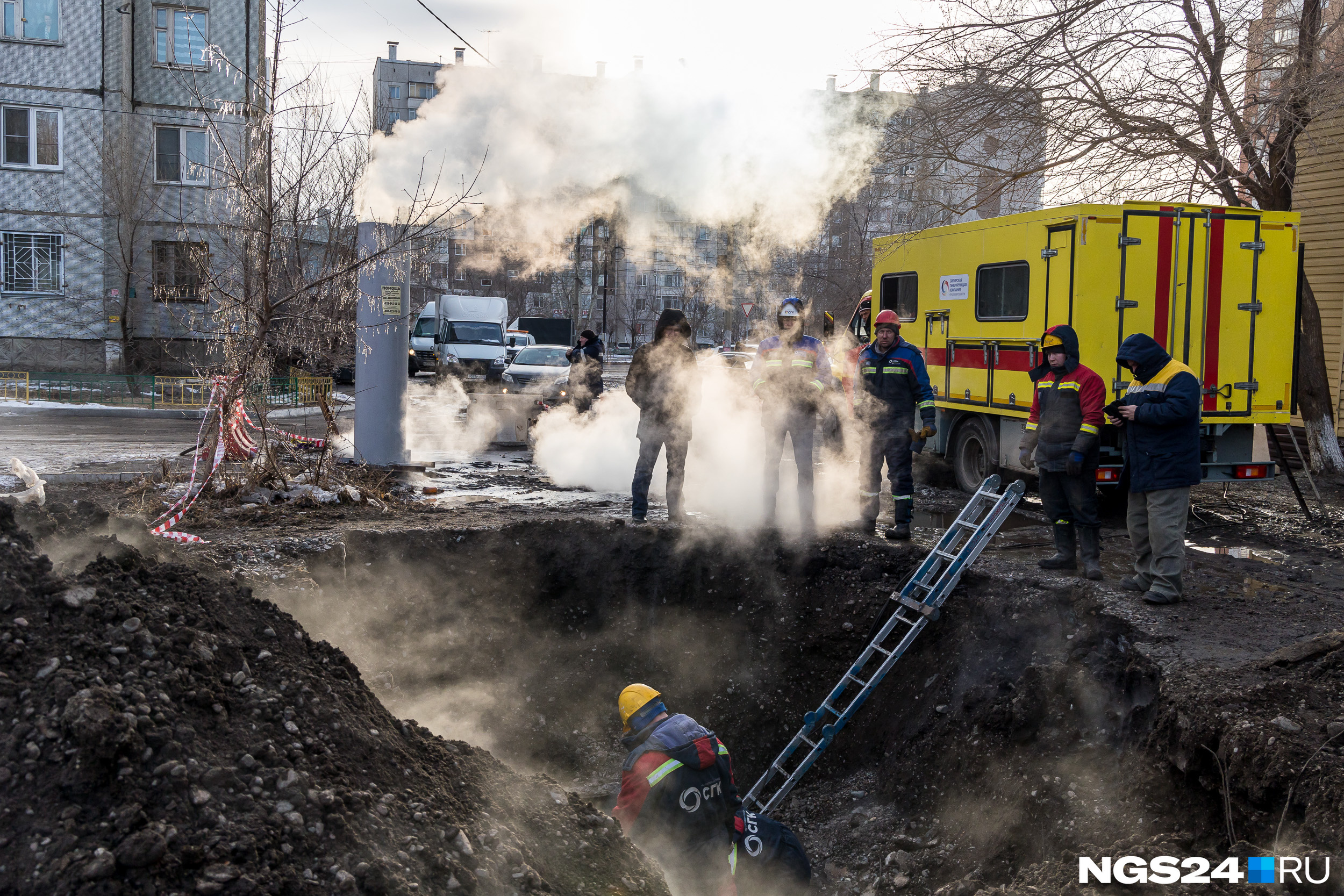 Прорыв трубы в новосибирске за последние сутки