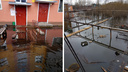 «Идем чуть ли не по колено в воде»: поселок Гидролизного завода затоплен уже месяц