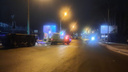 Момент ДТП со скорой помощью в Новосибирске попал на видео