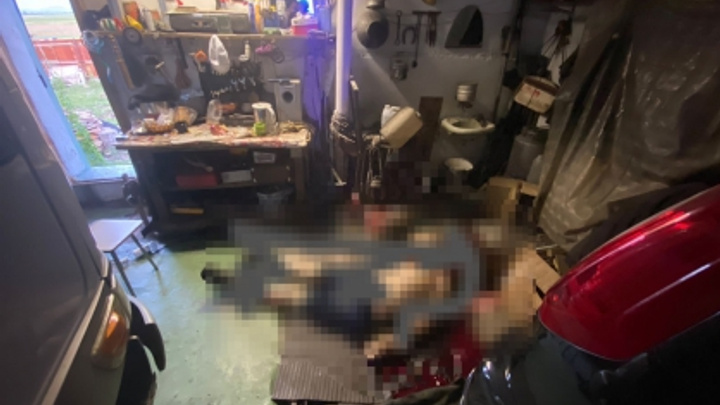 Не менее 14 ножевых: 62-летний краснокаменец зарезал своего сверстника в гараже