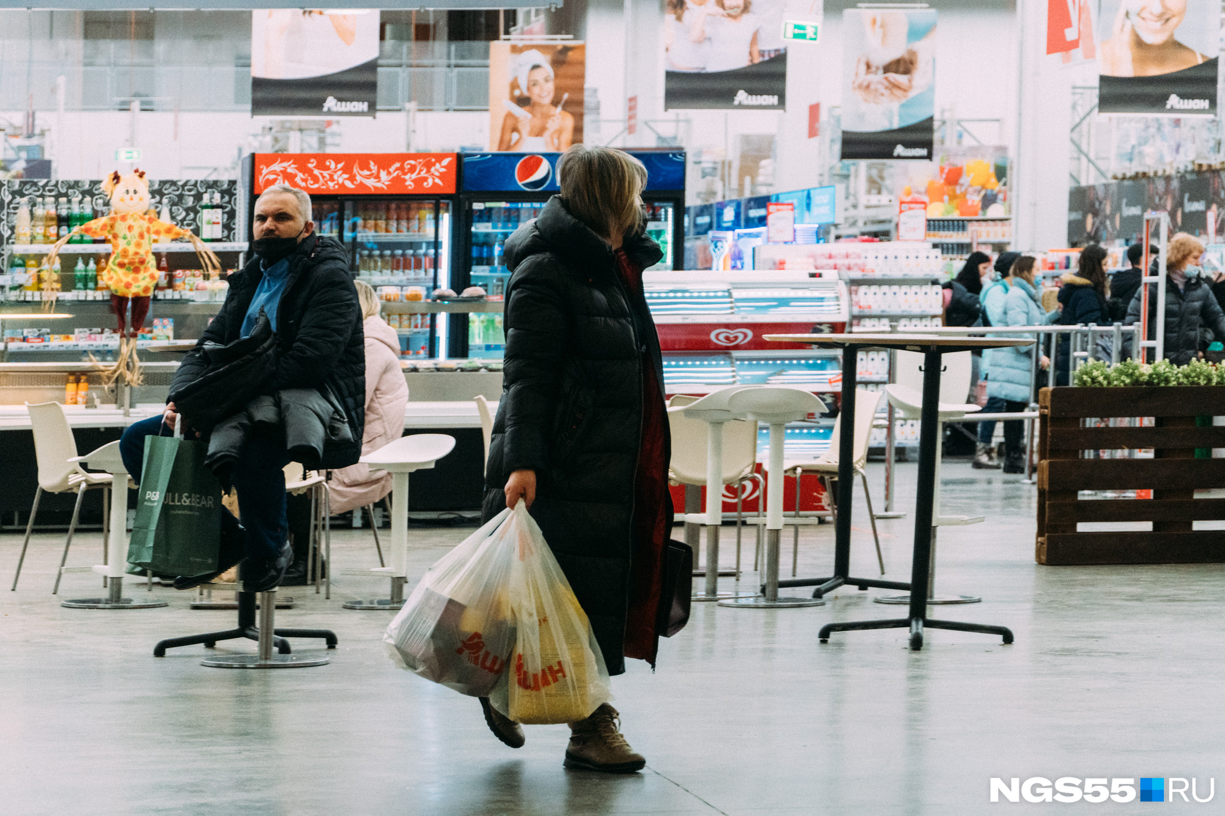 Запас продуктов на неделю закуплен