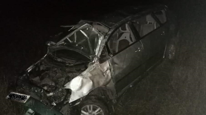 50-летний водитель погиб, перевернувшись на минивэне в Забайкалье