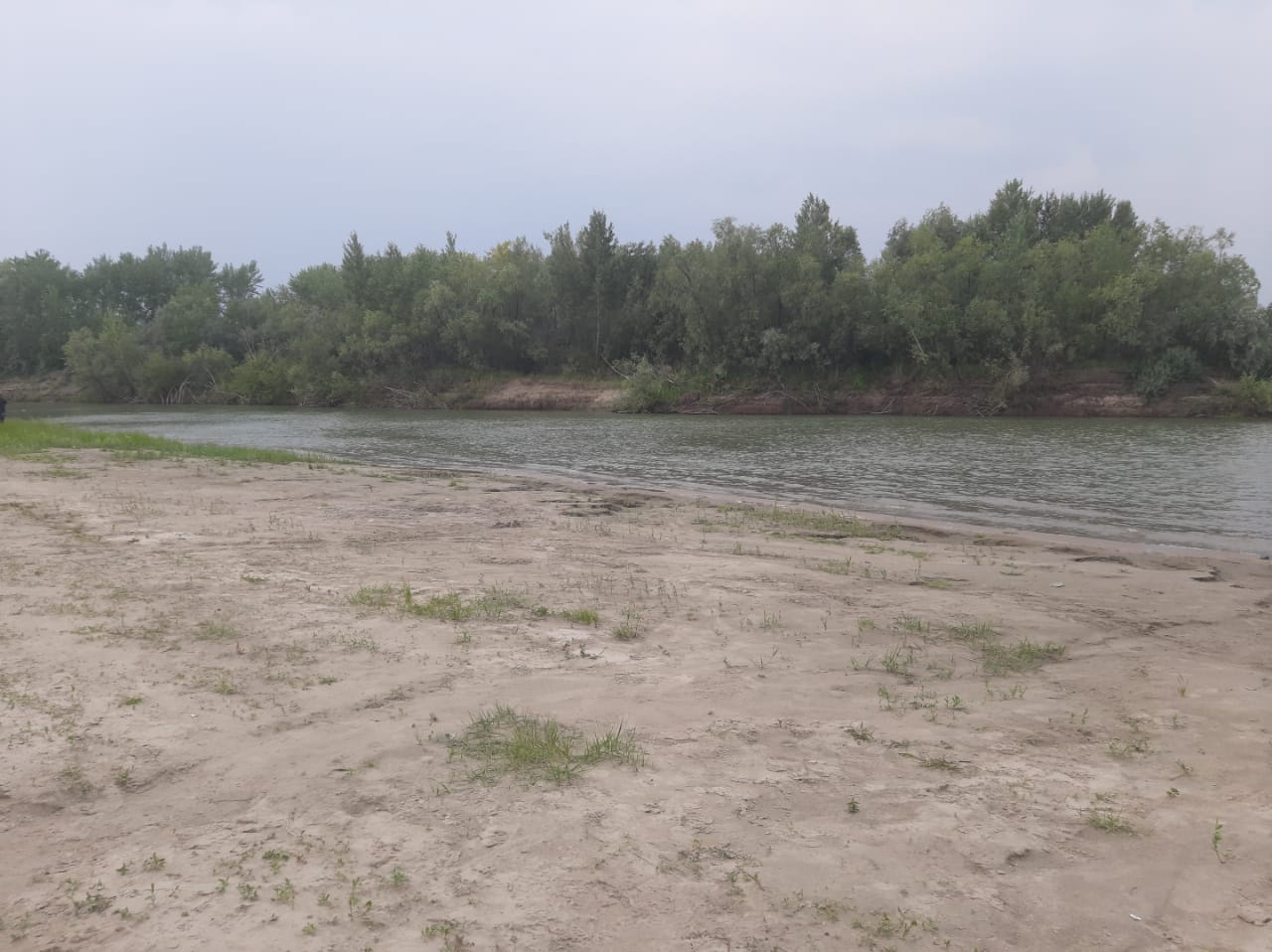 Река Карбушевка Омск