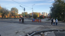 Участок улицы Горького в Кургане будут благоустраивать до конца октября