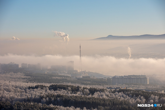 Режим черного неба красноярск фото