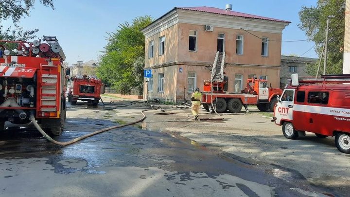 Под Челябинском из-за пожара эвакуировали пациентов травматологии