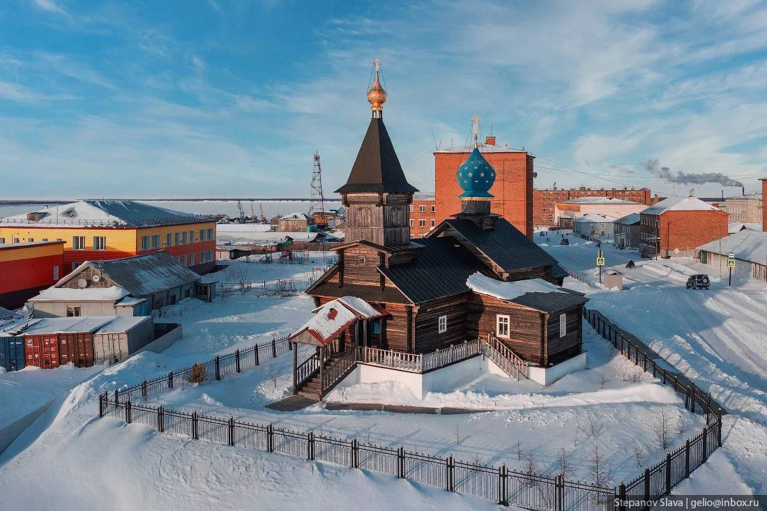 Спасо-Богоявленский храм — одна из самых северных православных церквей в России