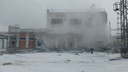 Прокуратура показала фото с места пожара на НПЗ в Ангарске и начала проверку