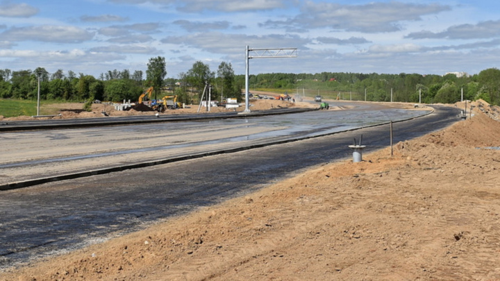 В Новой Москве начали строить дублер Боровского шоссе