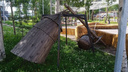 В Молодежном сквере Архангельска сломалась вторая скульптура муравья. Их ставили за <nobr class="_">2,1 млн</nobr> рублей