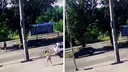 Отлетела на несколько метров: появилось видео момента ДТП с пешеходом в Сызрани