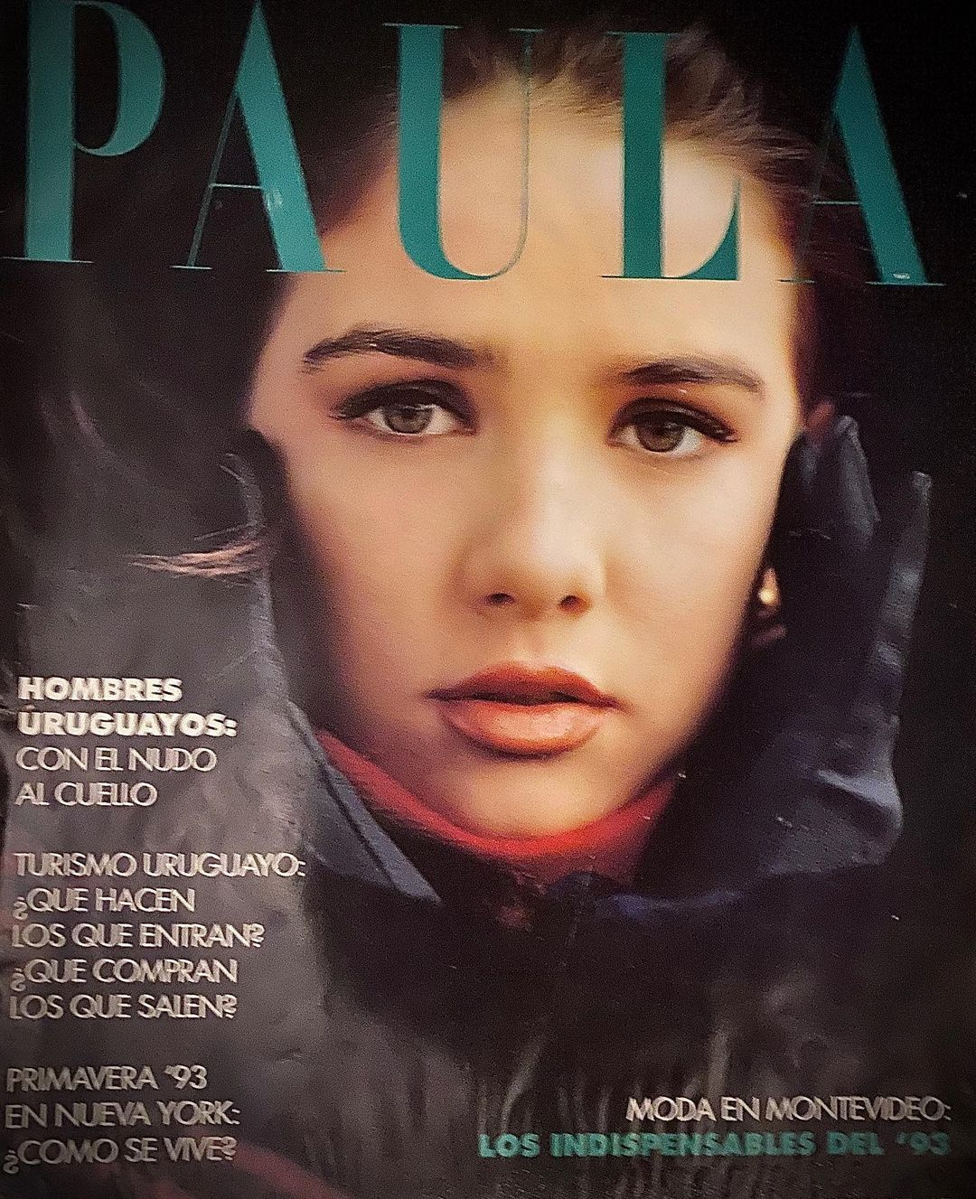 Первое появление Наталии Орейро на обложке журнала